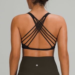 Lululemon Free To Be Wild Bra black sz 6